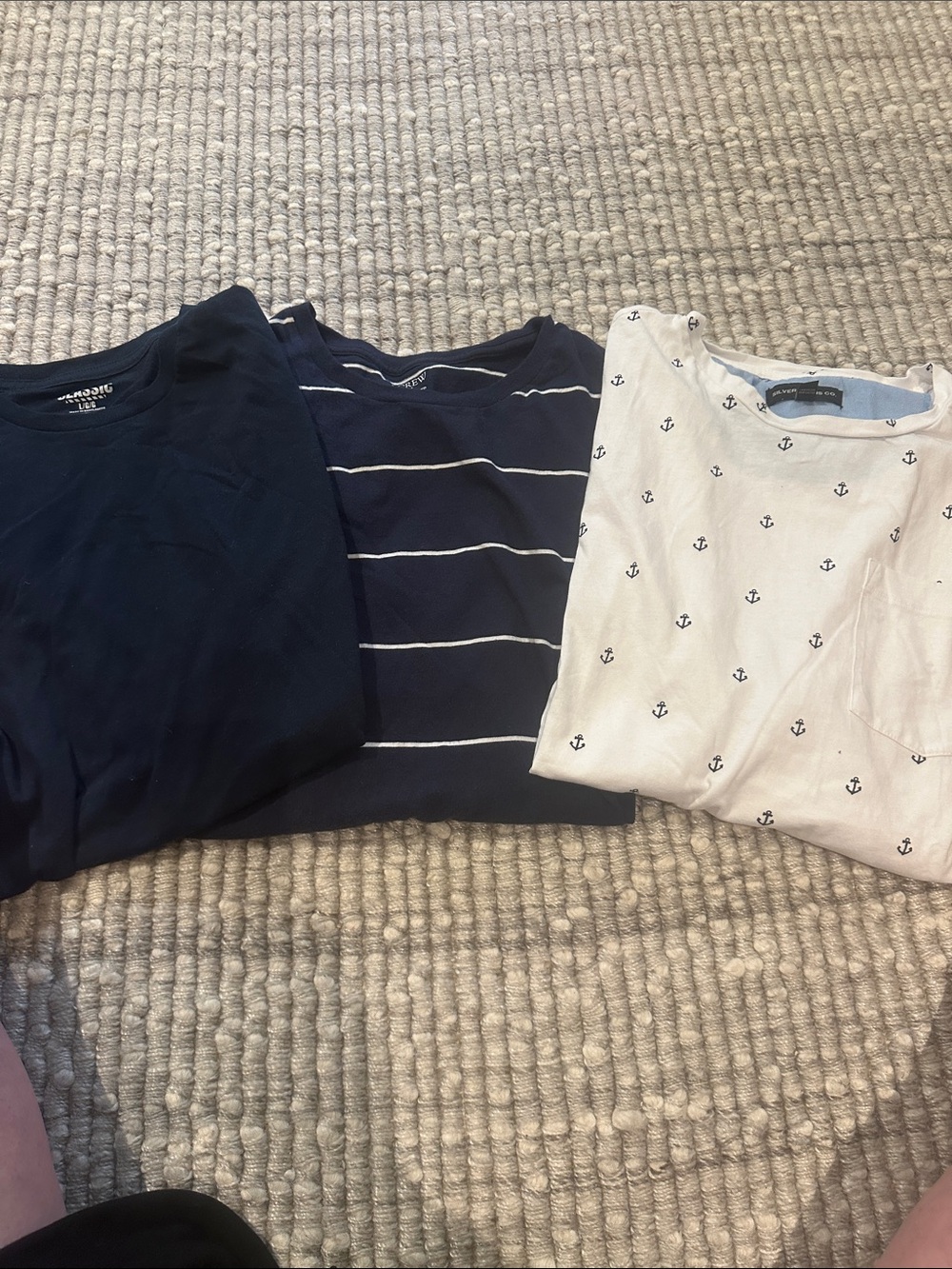 Navy nautical tees